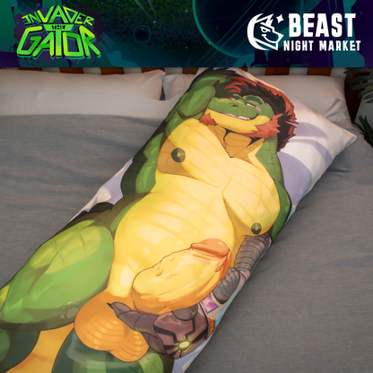 Invader The Gator: Dakimakura